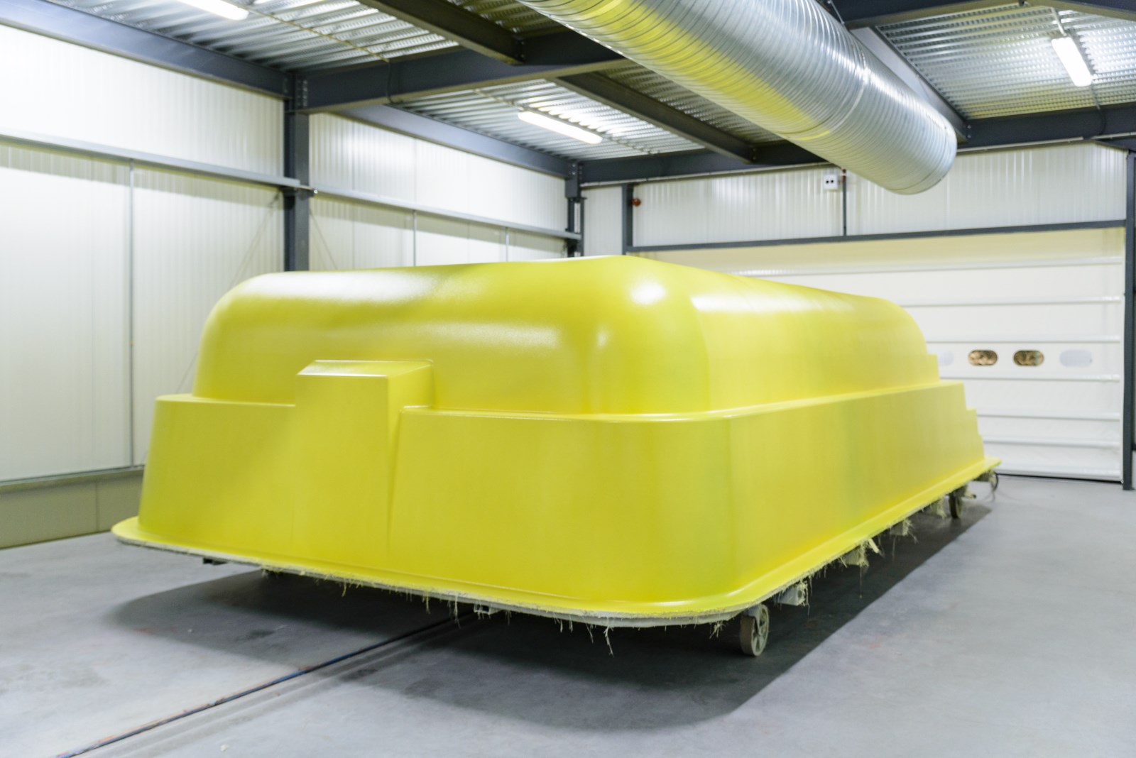 application et mise en étuve du barrière coat