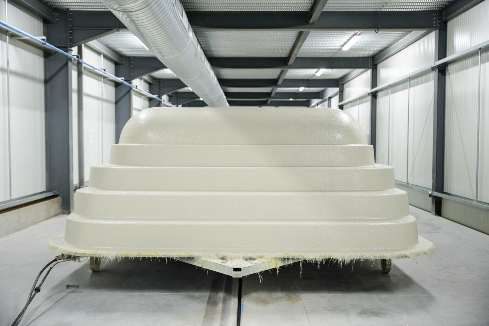 Étuve de la première couche de projection