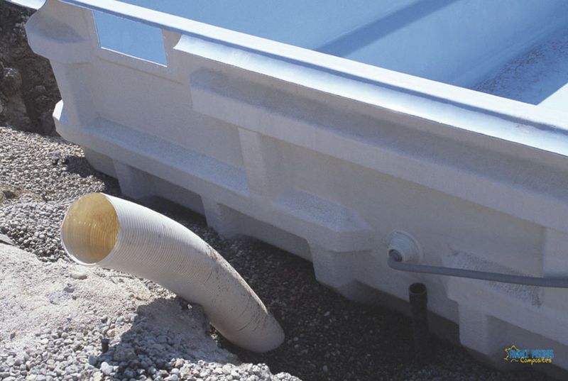 Mise en place du drain