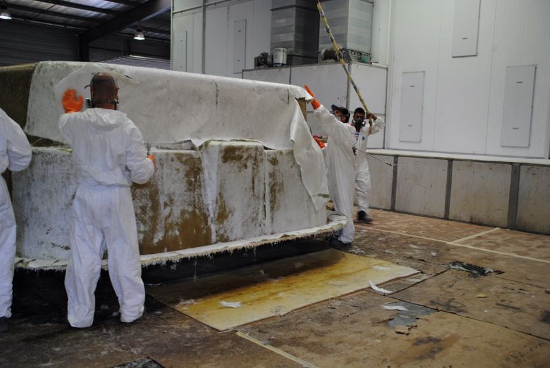 Application rowing mat de verre sur piscines France piscines