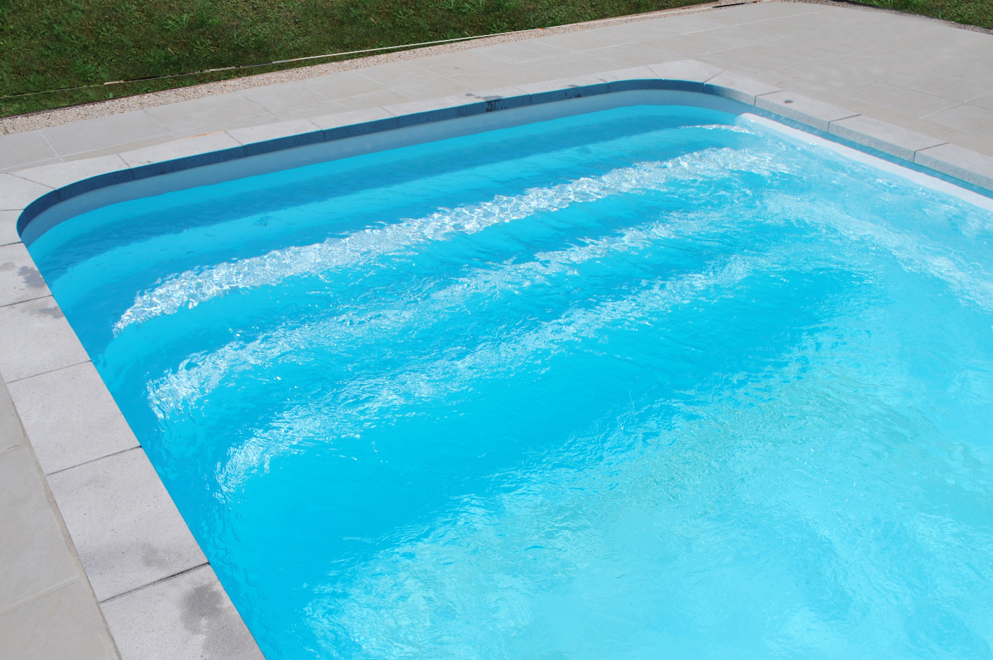 Modèle de piscine rectangulaire 7X4 sur Strasbourg