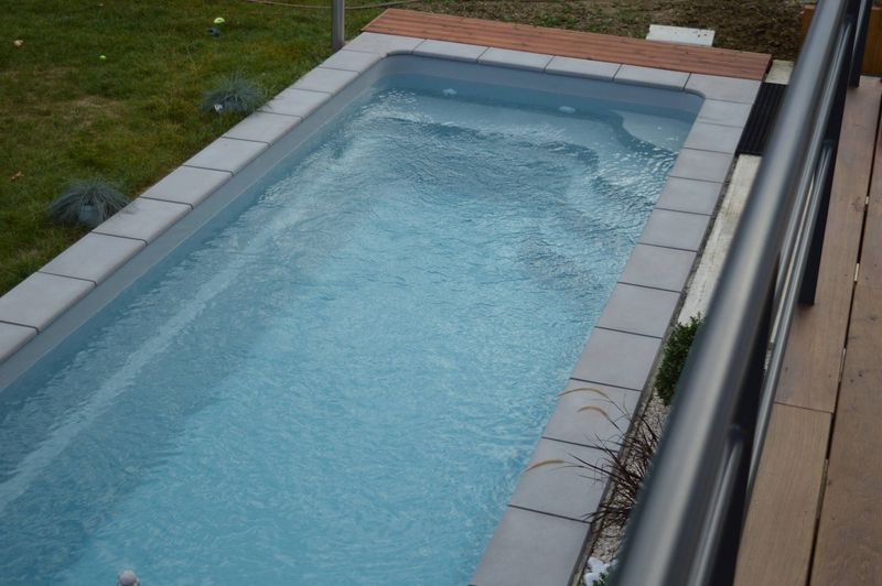 Couloir de nage polyester de 10 m sur Bordeaux